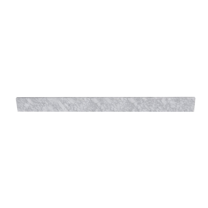 PROOX 60 In. Carrara Marble Backsplash & Reviews Wayfair